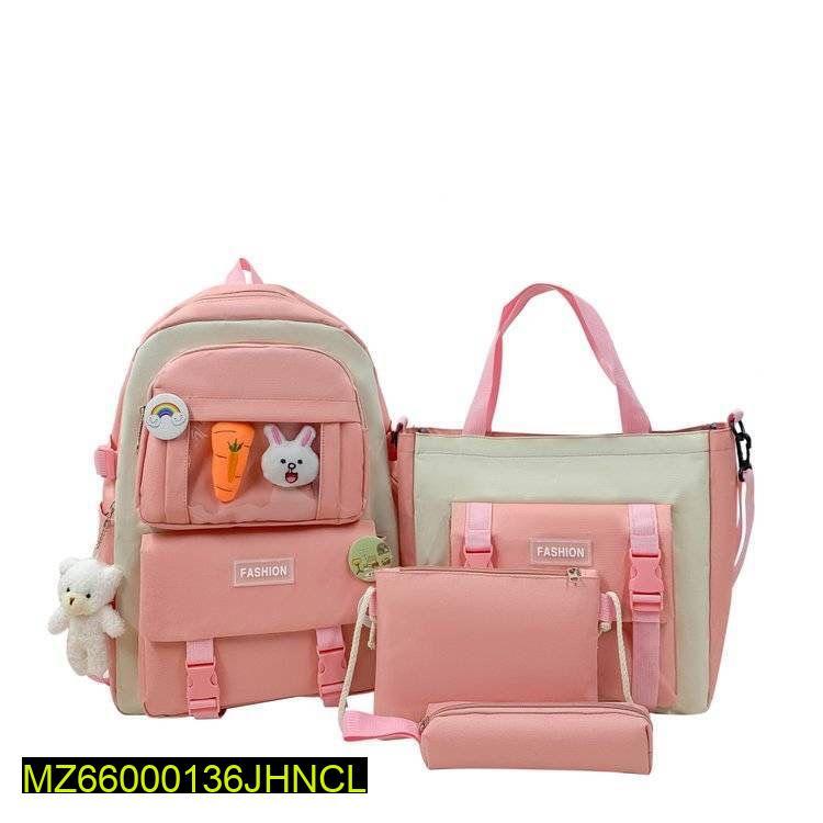Girl's Fashion Backpack, Pair Of 4