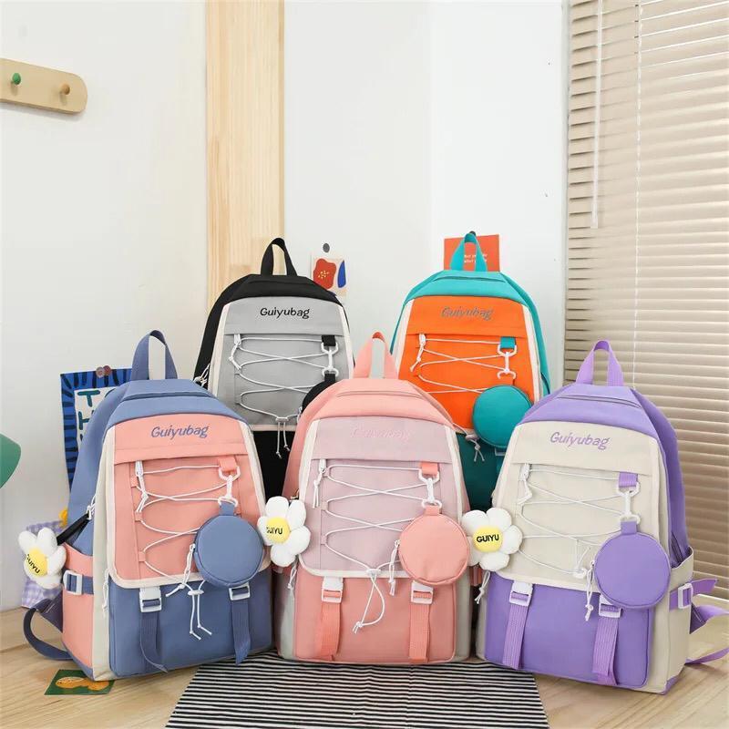4 Pcs Backpack