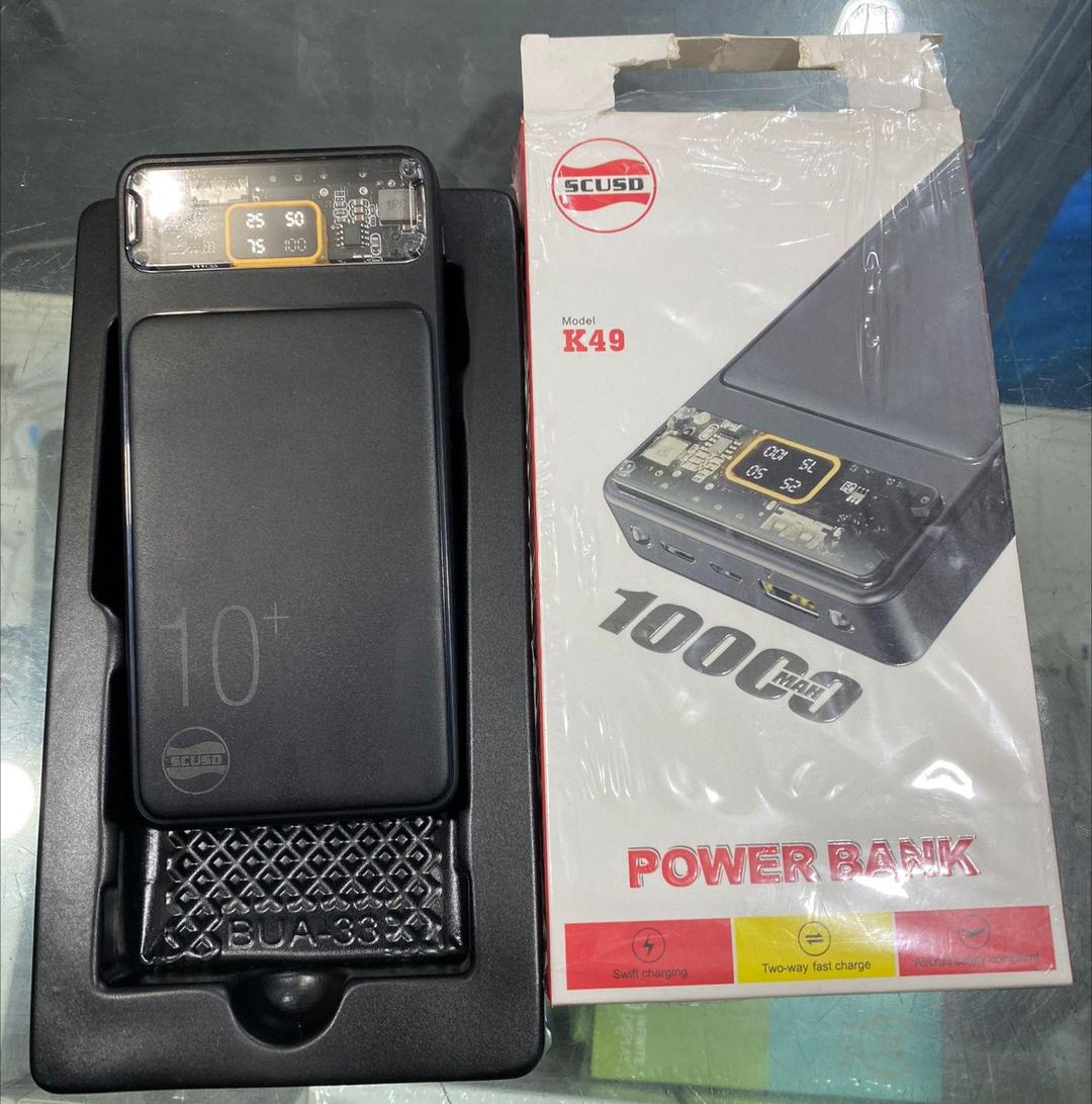 Compact Power Bank - Portable, Fast Charging Power for 3 Devices