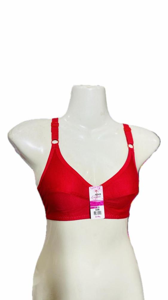 Non-Padded Cotton Bra