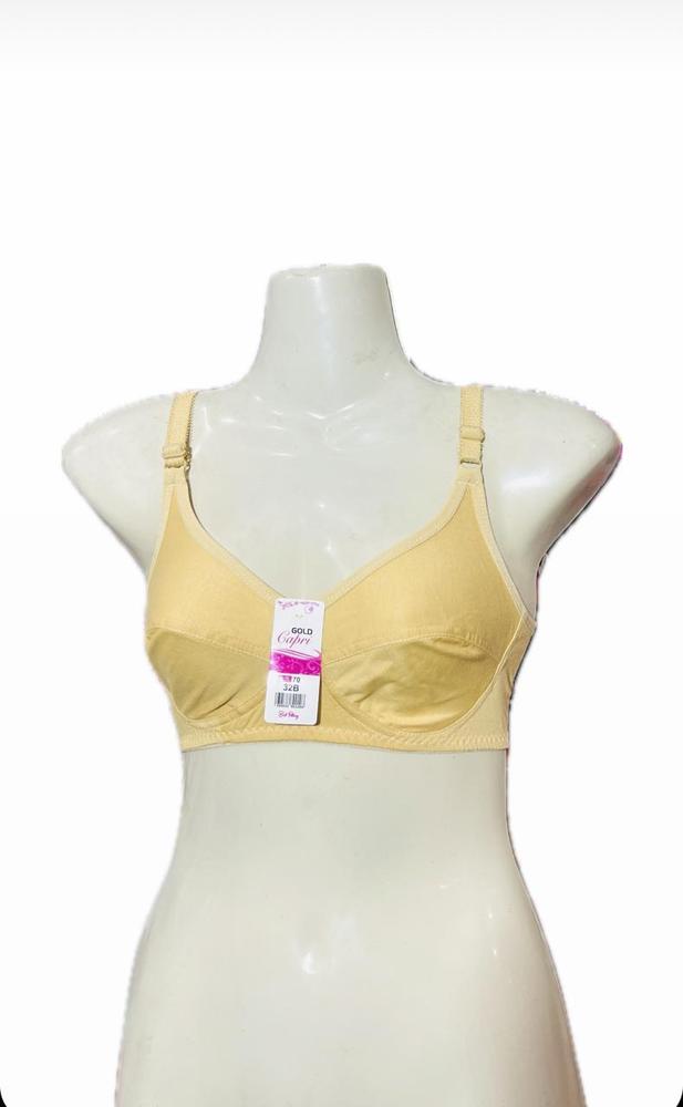 Non-Padded Cotton Bra