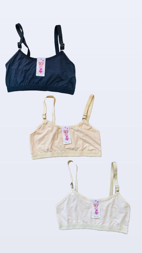 Teenager's Non-Padded Bra - Pack Of 3