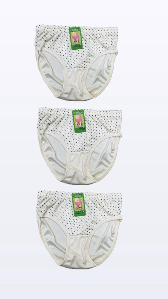 Cotton Printed Panties, Pack Of 3