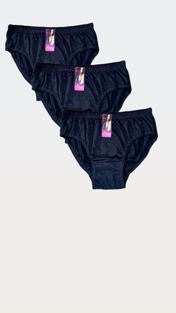 Cotton Printed Light Weight Plain Panties- Pack Of 3