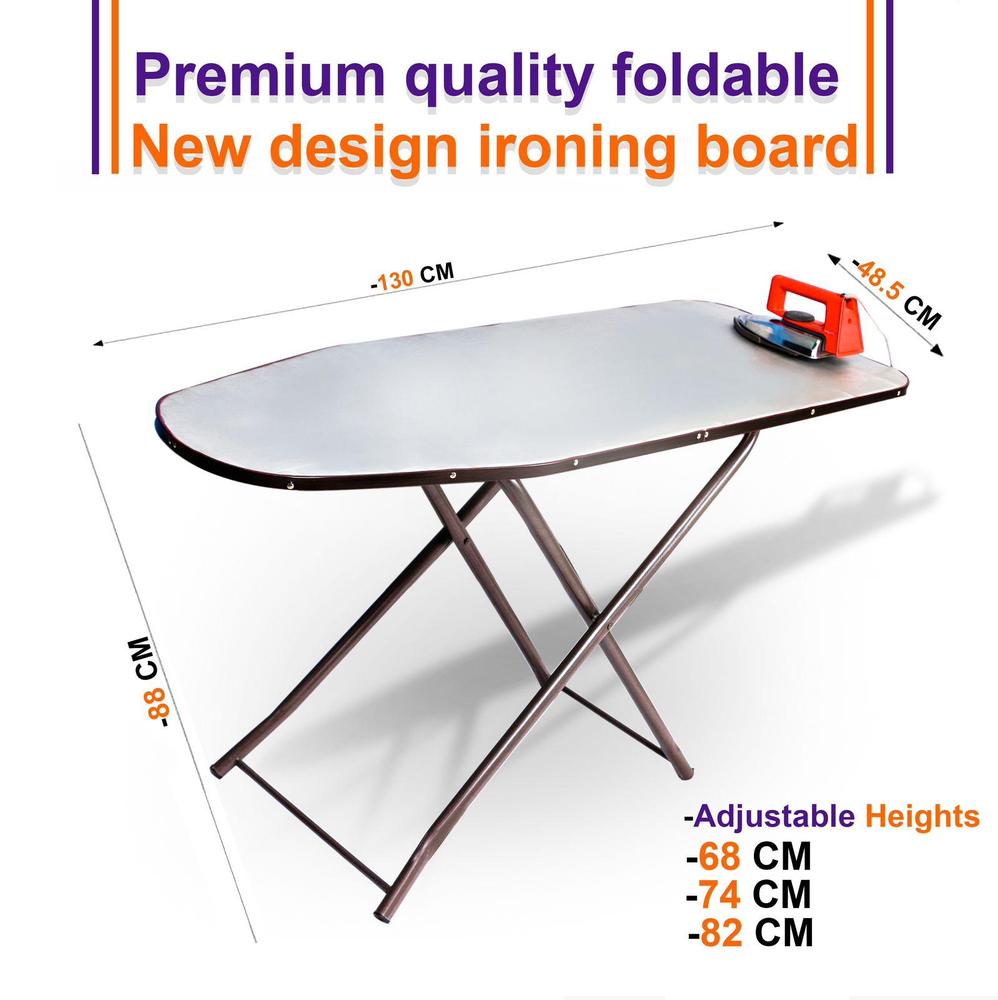 1 Pc Foldable and Adjustable Iron Table Stand