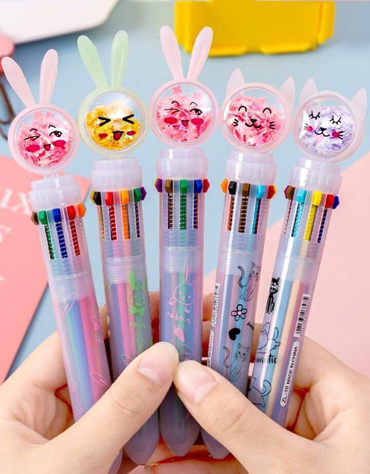 10 In 1 Color Ballpoint For Kids