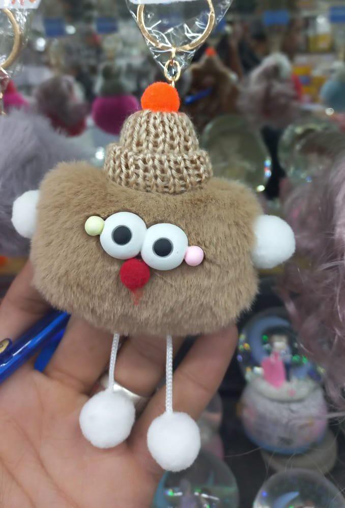 Cute Soft Furr Key Chain