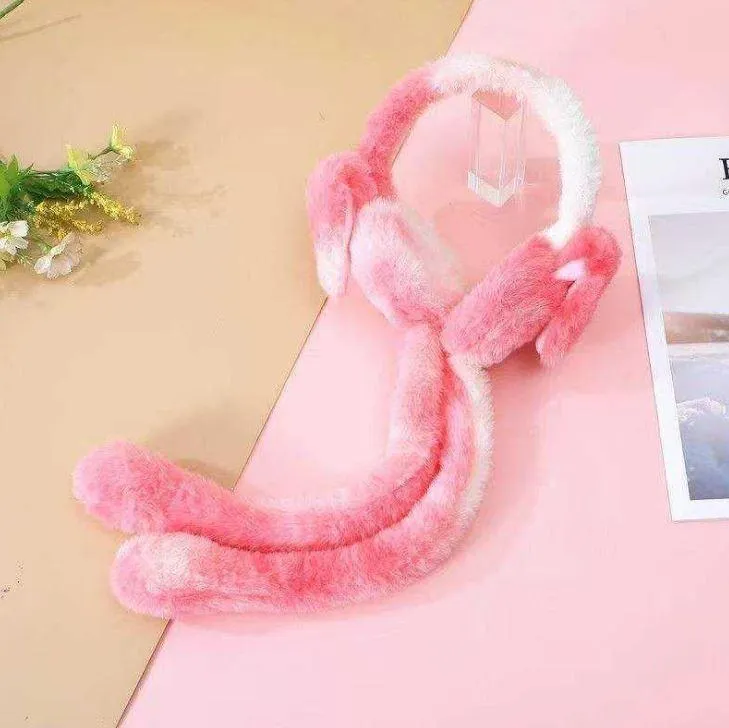 Premium Plush Bunny Earmuffs for Kids Ages 3+