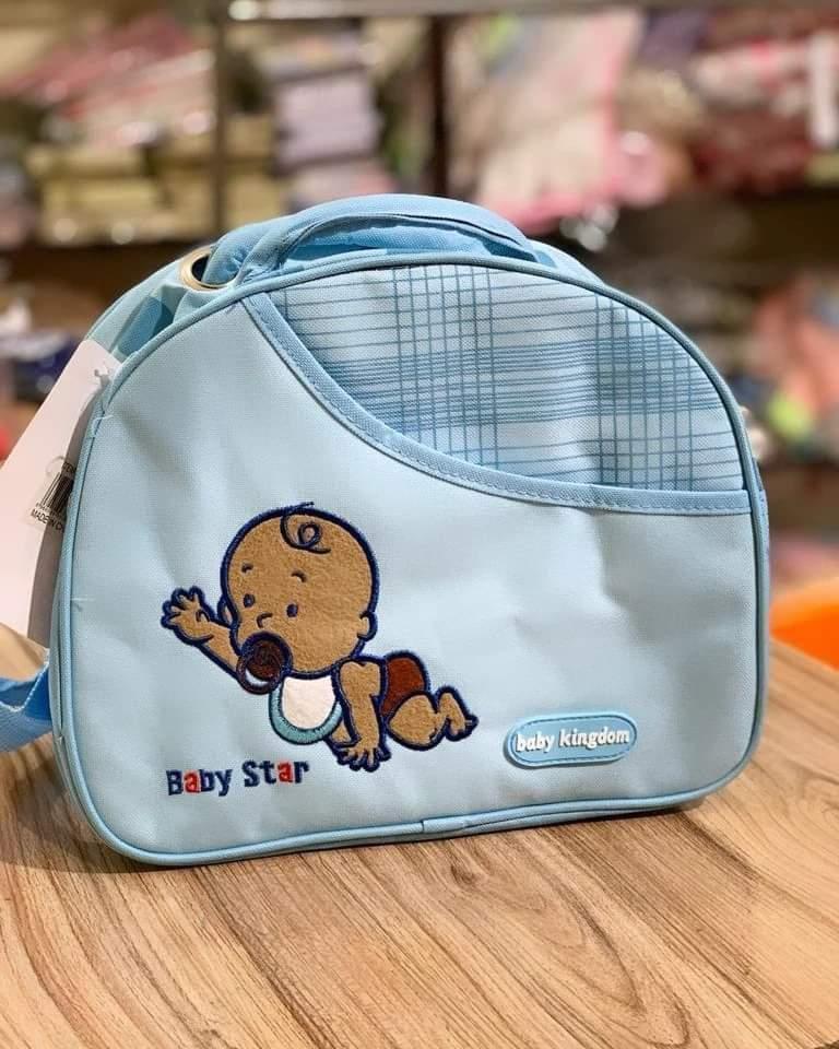 Unisex Baby Bag - Stylish & Practical Diaper Carrying Solution (1 Pc)