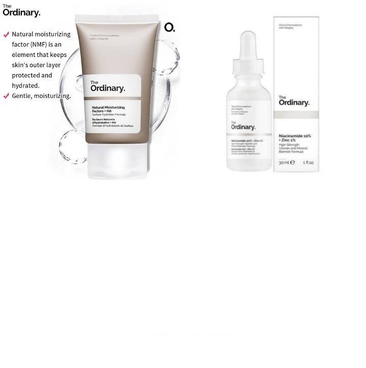 Niacinamide Face Wash And Serum - Pack Of 2