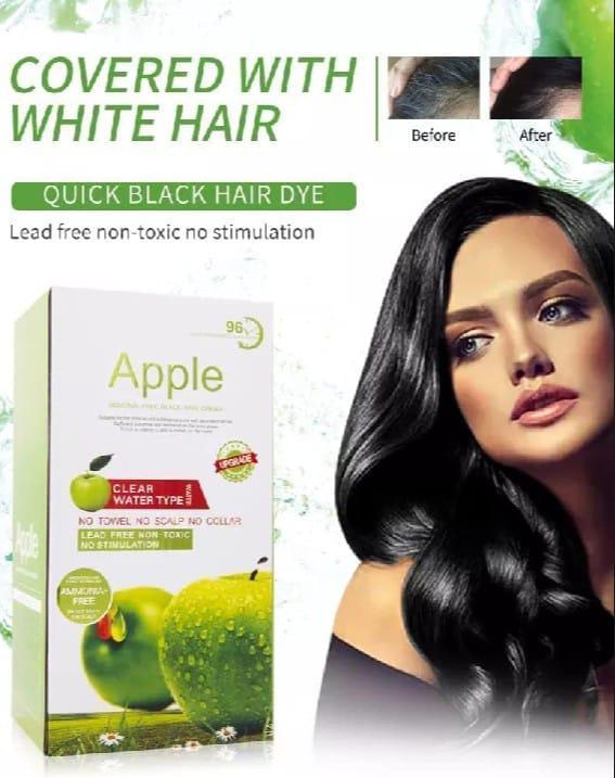 Non-Irritating Hair Dye Shampoo - 1 Pcs Black Color & Smooth Texture
