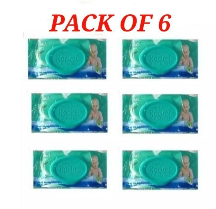 Baby Wet Wipes -Pack Of 6