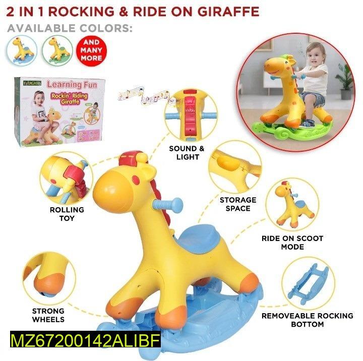  2 in 1 Giraffe Toy For Kid's