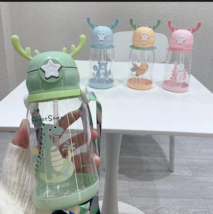 Kid's Teddy Water Bottle , 600 Ml