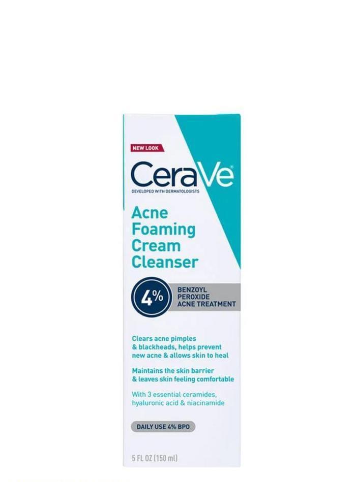 Acne Foaming Cream Cleanser - 100ml | All Skin Types | Acne Coverage