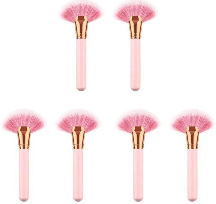  Makeup Brush, Pack Of 6
