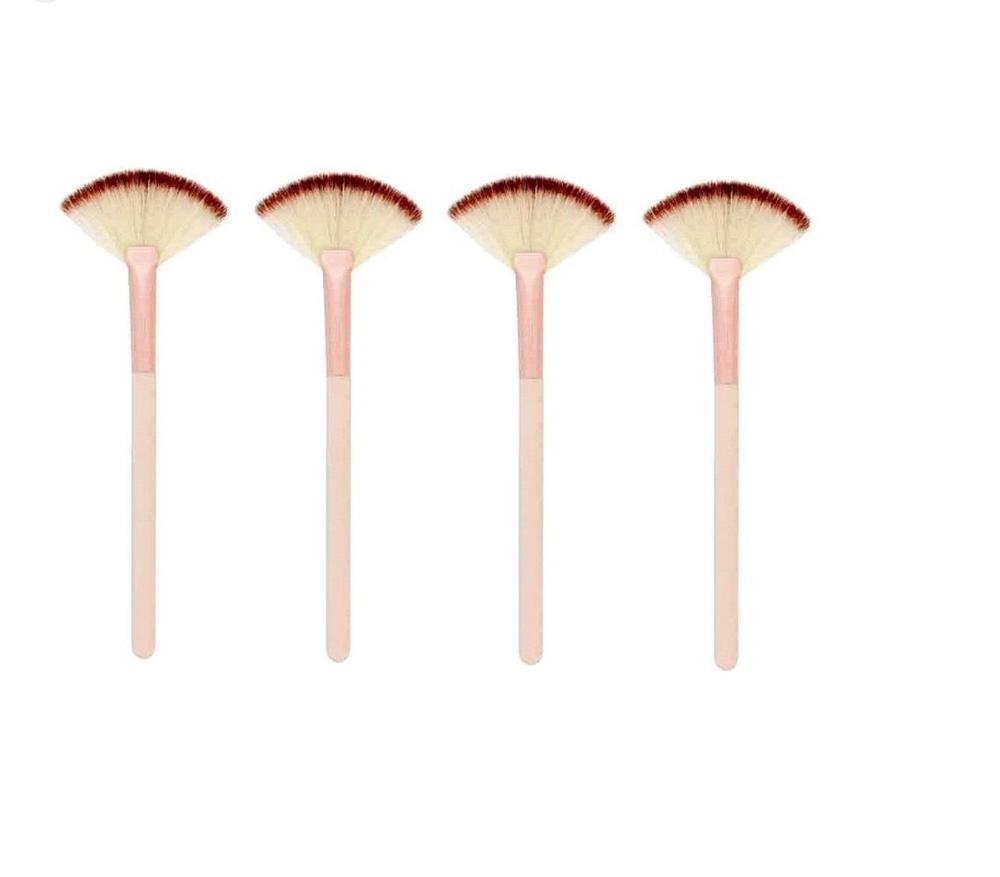  Makeup Brush Set, Pack Of 4