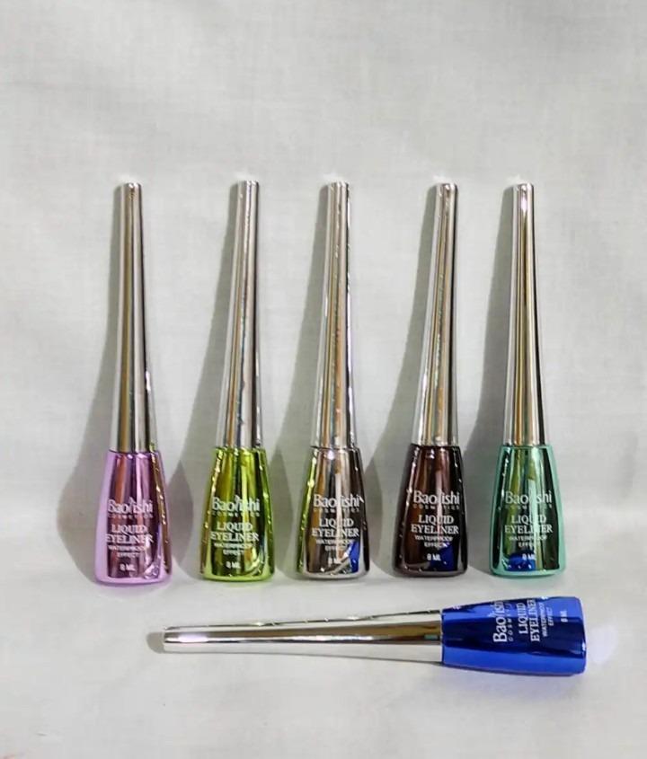 Liquid Waterproof Eyeliner - Pack Of 6