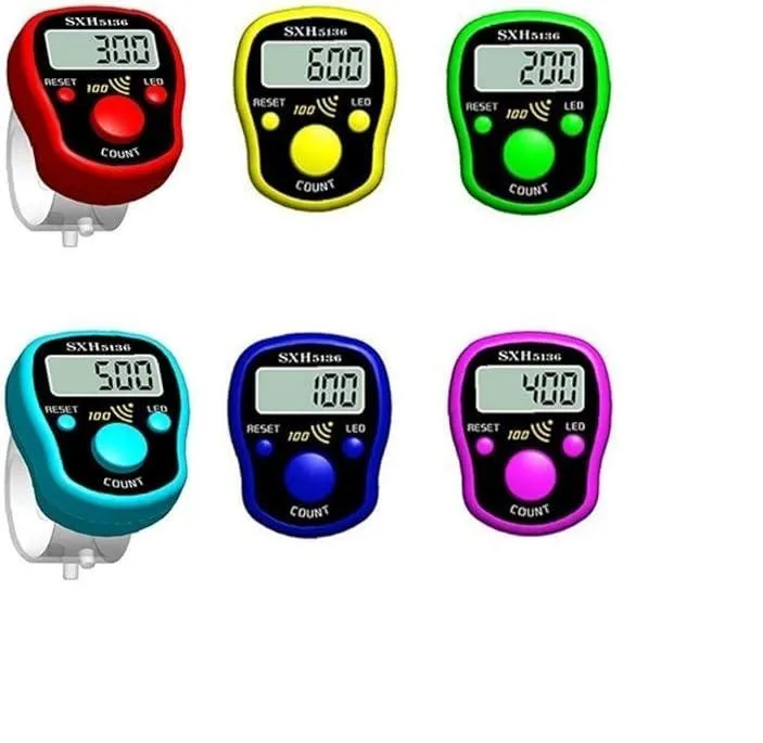 5 Digit Small Counter Finger Counter Digital Counter Pray to God Random Color