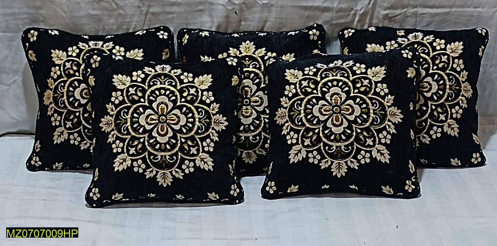 5pcs Cushion Cover Set + 5pcs Cushion Filling Set