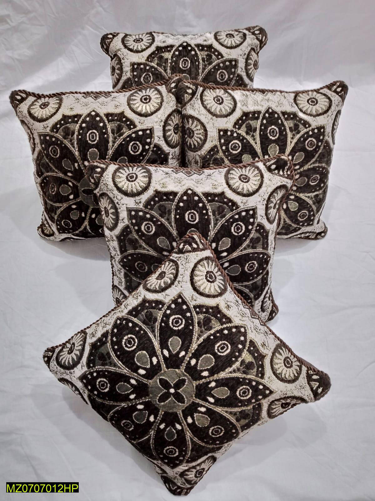 5pcs Cushion Cover Set + 5pcs Cushion Filling Set