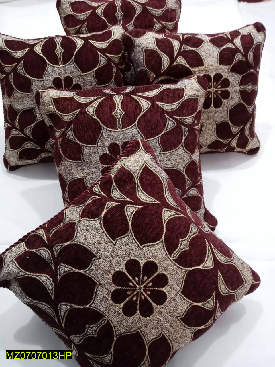 5pcs Cushion Cover Set + 5pcs Cushion Filling Set