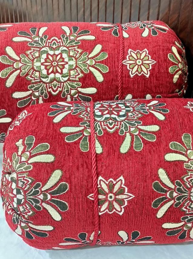 Pack Of 2 Velvet Jacquard Pillow Covers