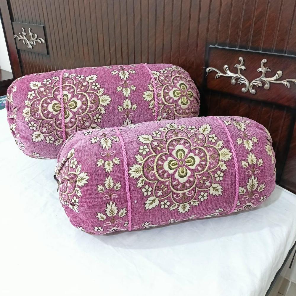 Pack Of 2 Velvet Jacquard Pillow Covers
