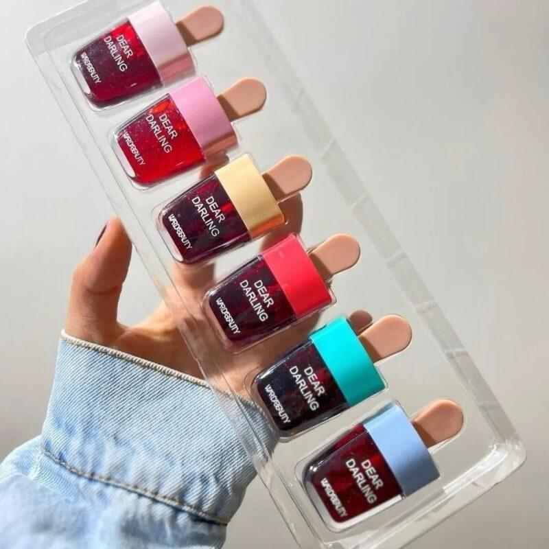 6 Pcs Ice Cream Cheeks Tint 