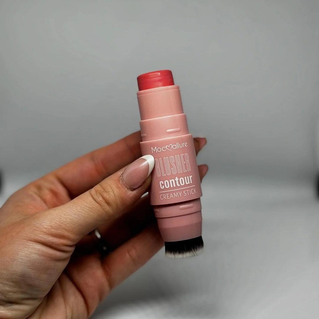 2 in 1 Glowy Blush Stick - 1 Pcs Creamy Formula