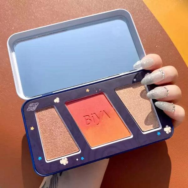 High Coverage Blusher Highlighter Kit 4