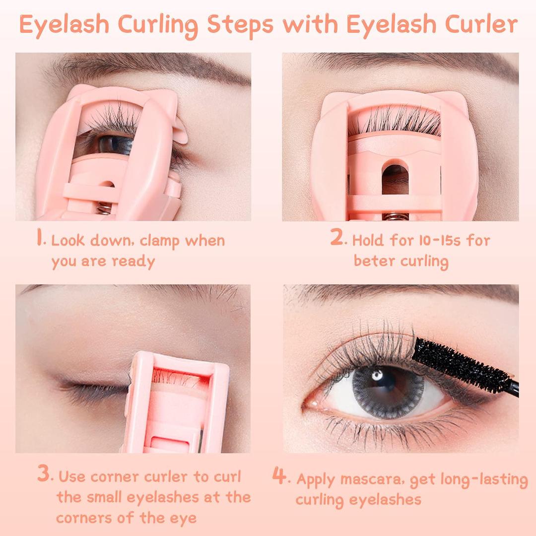 2 Pcs Eyelash Curler
