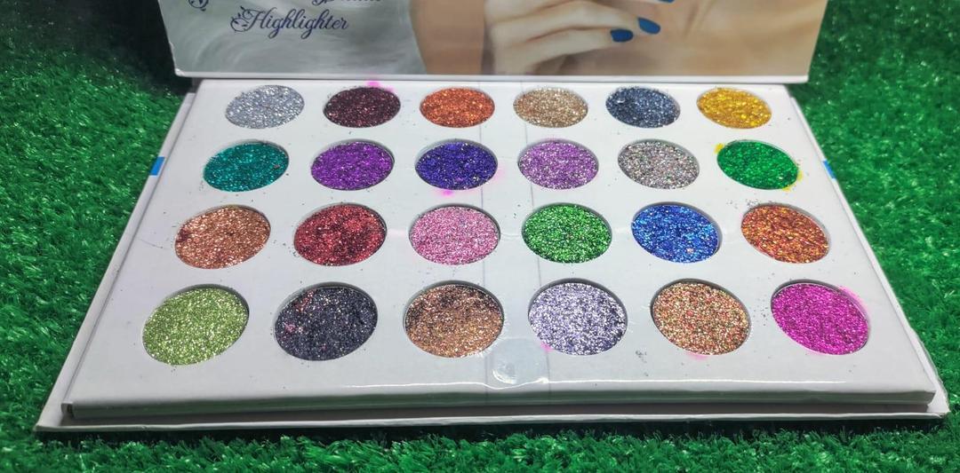 Kashee's 24-Color Glitter Eyeshadow Palette Waterproof Long Lasting