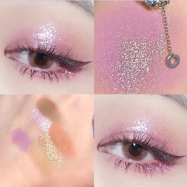 Matte And Glitter Eyeshadow Palette