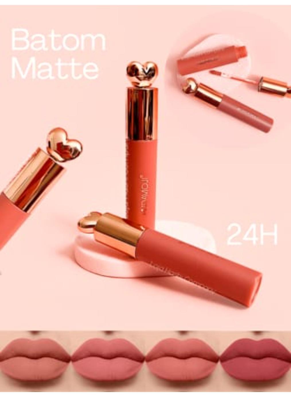 Hydrating Nude Lip Gloss - Glossy Finish Duo for Luscious Lips, Pack Of 2