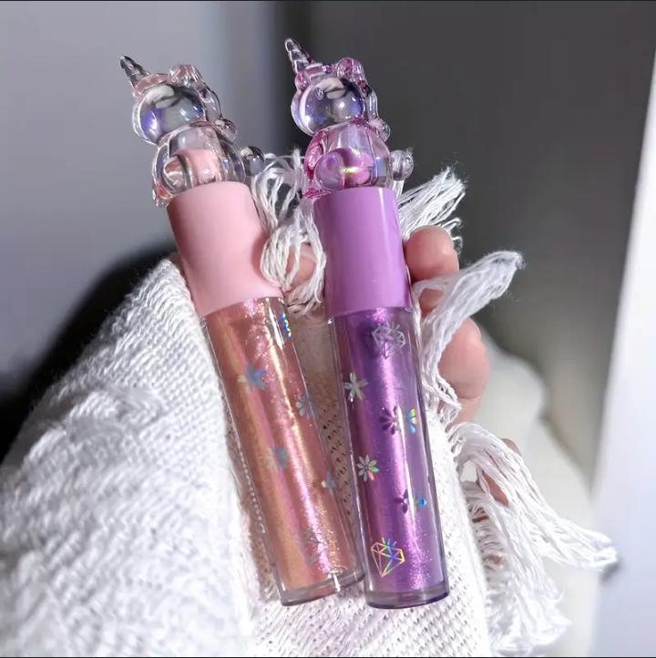 Shiny Teddy Style Color Changing Lip Oil - Pack Of 2