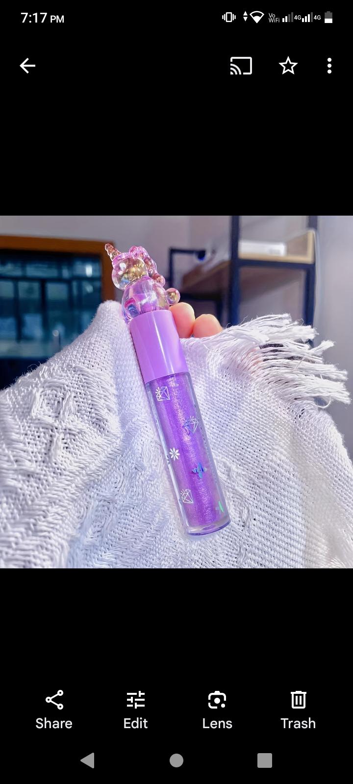 Teddy Bear Style Lip Oil Color Changing 1 Pc