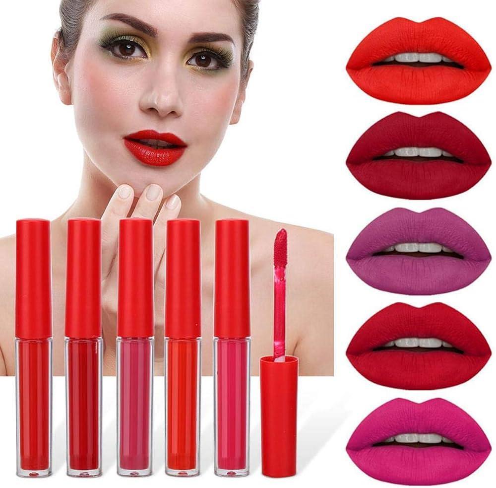 Bold Coverage Red Shades Lip-gloss - Pack of 2
