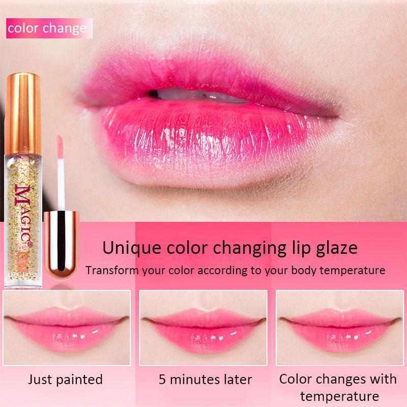 High Pigmented Glossy Finish Lip Oil - 3 Pcs Shades of Pink