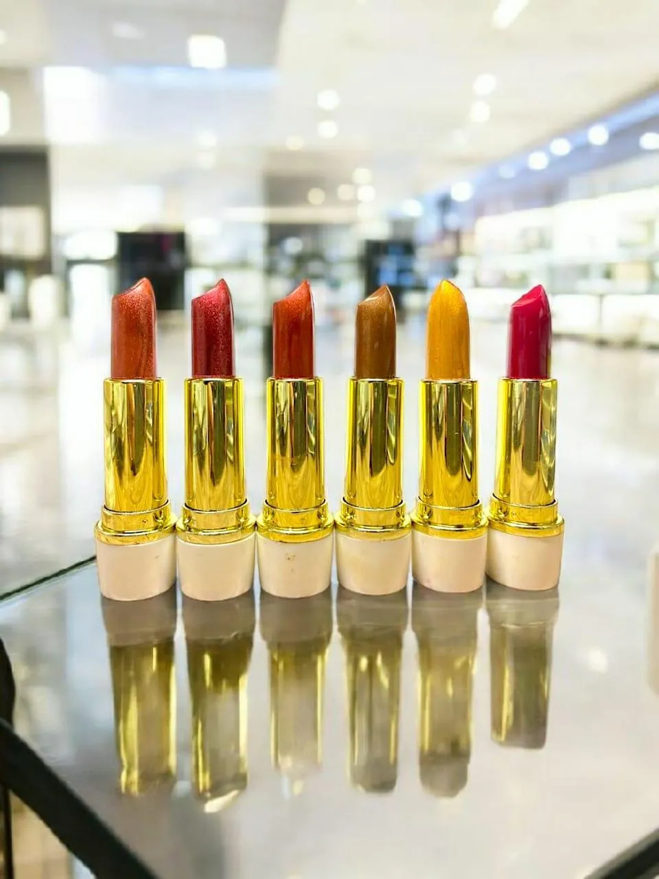 High Pigmented Lipsticks In Multicolors, Pack Of 6