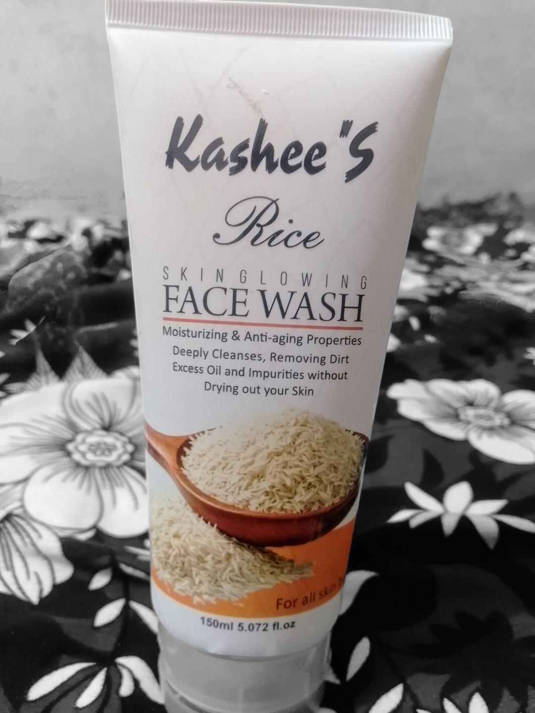 Kashee's Rice Face Wash 150ml Whitening Cleanser