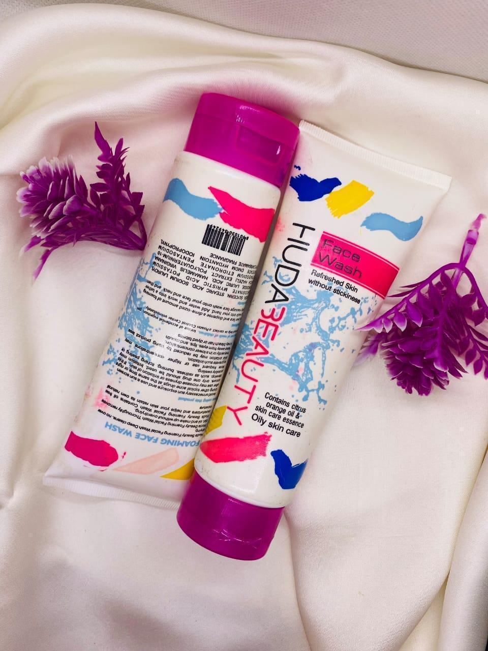 Huda Beauty Whitening And Brightening Face Wash, 100ml - 1 Pc