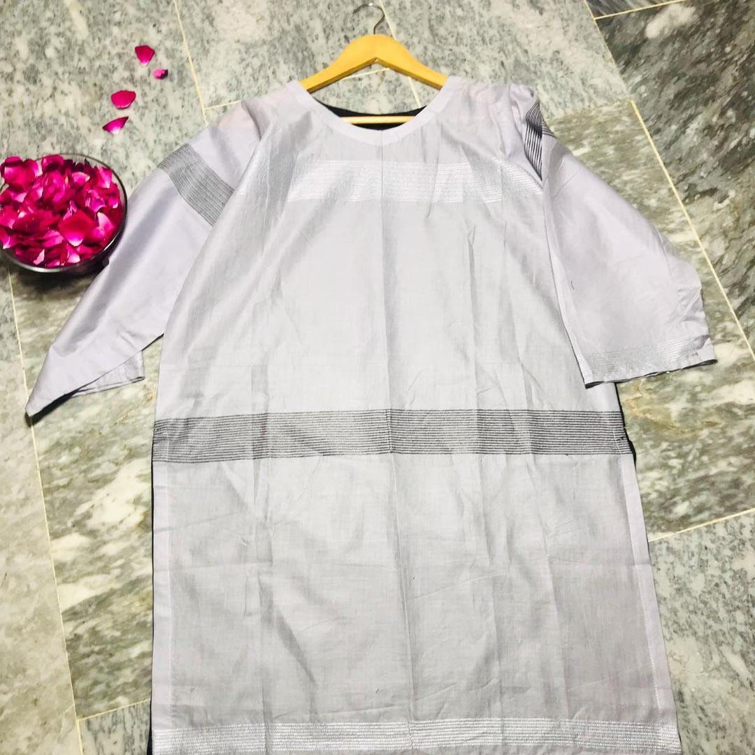 1 Pc Women's Stitched Embroidered Shirt