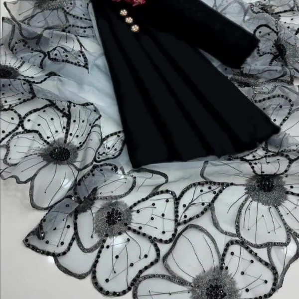 3 Pcs Women's Unstitched Plain Suit