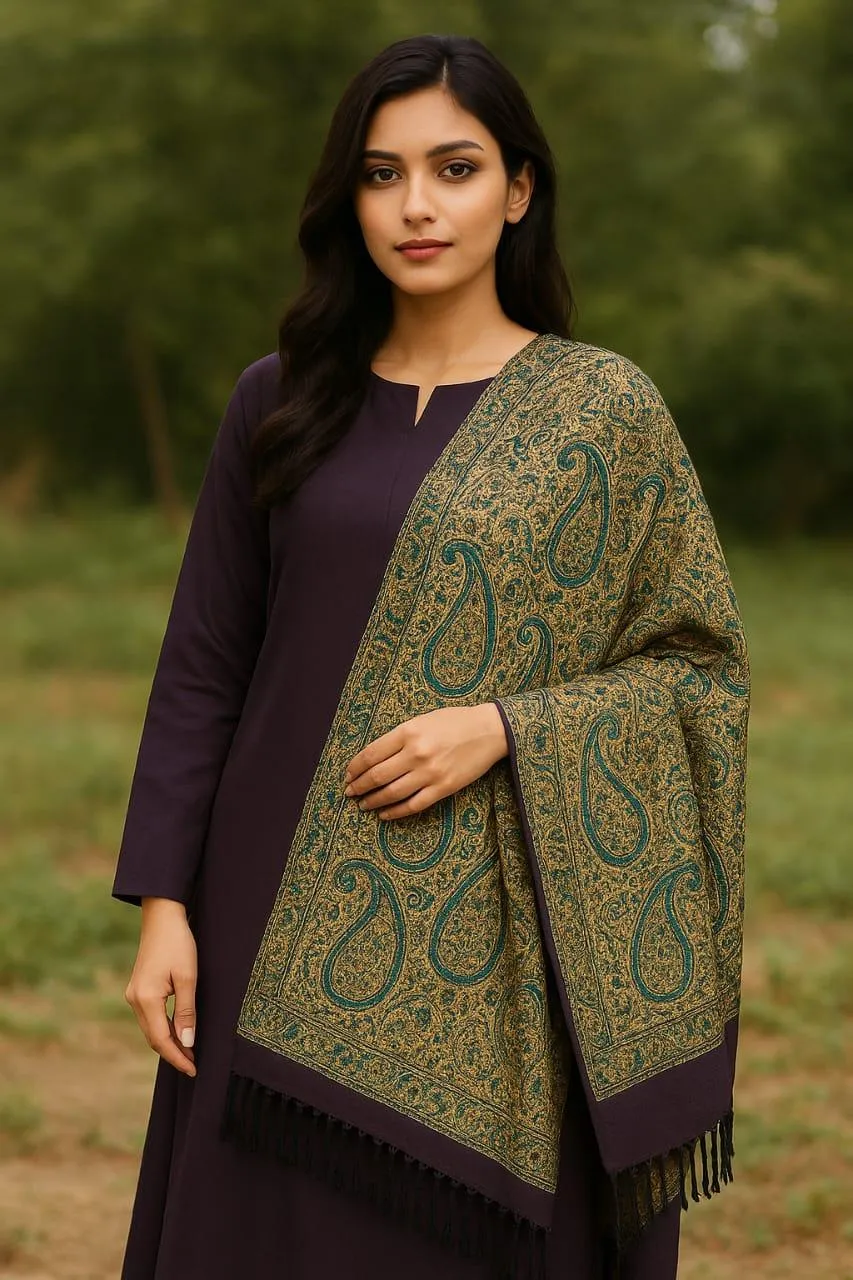 3 Pcs Women's Unstitched Plain Suit