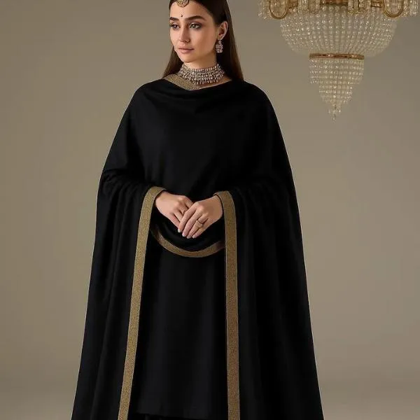 3 Pcs Women's Unstitched Embroidered Suit