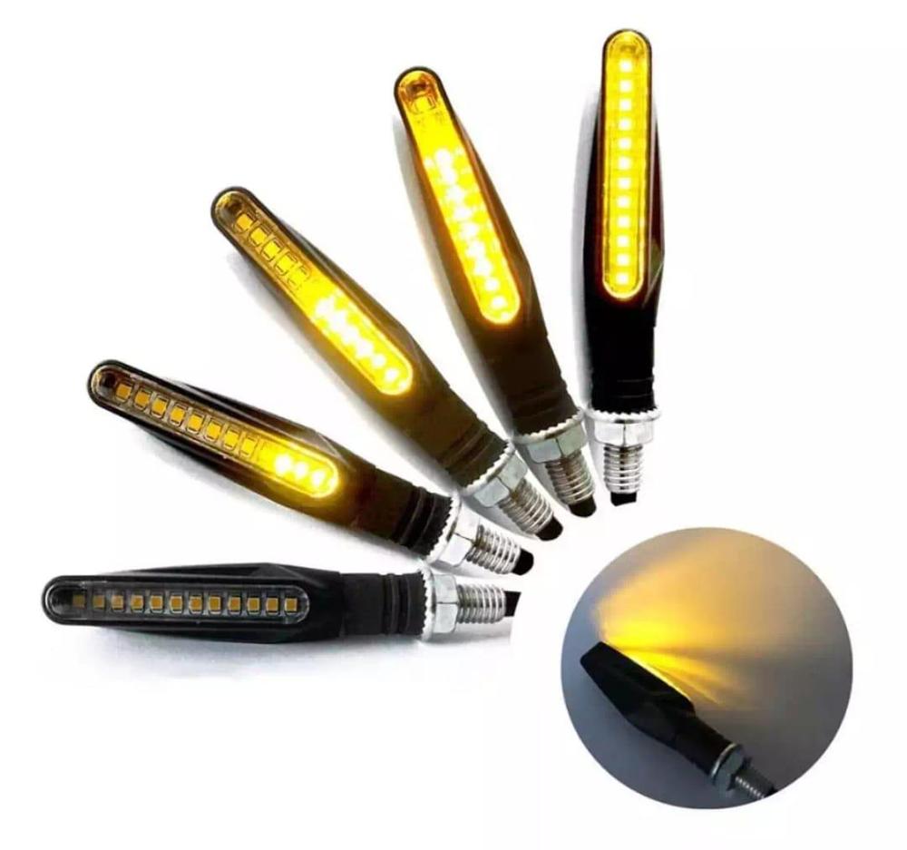 4 Pcs Straight LED Indicator Lights