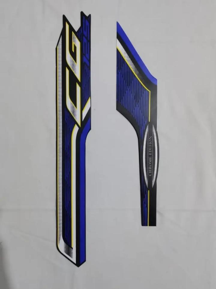 CG 125 Bike Tank Stickers