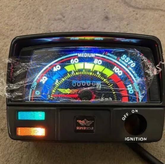 Motorcycle Speed Meter With Led Lights