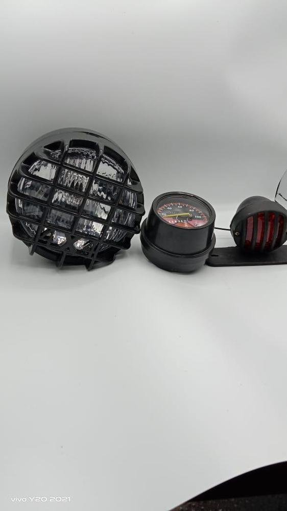 Bike Back Light And Head Light Meter